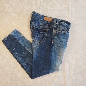Series 31 Short & Sweet Jeans Thick Stitch Size 11 Distressed